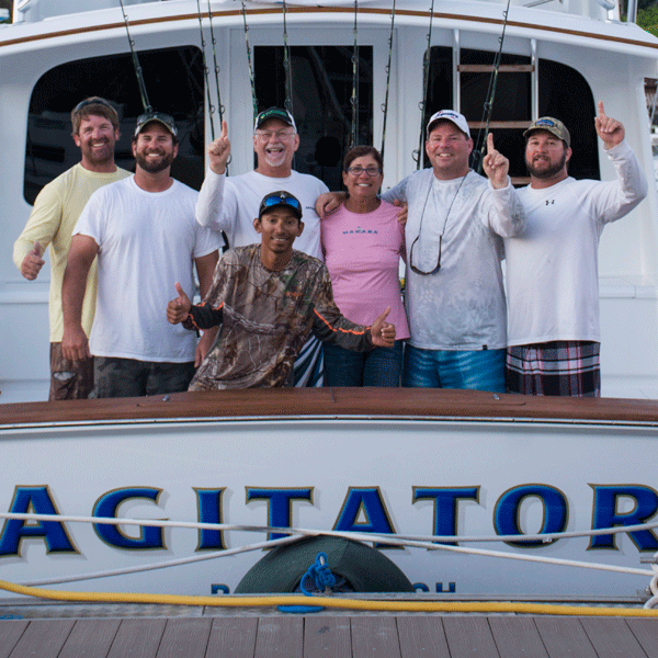 team_agitator agitator team on back of fishing boat